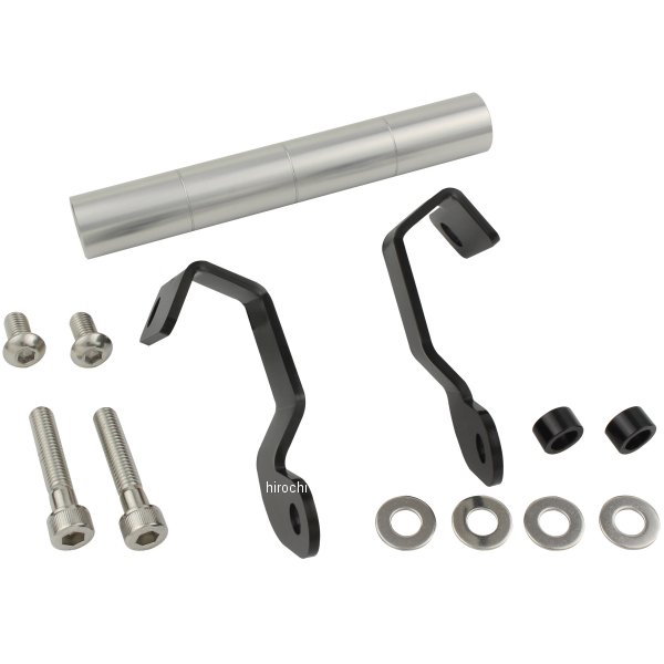 ポッシュ POSH スマートフォンホルダーマウントステー 18年-23年 GSX-R125専用 シルバー