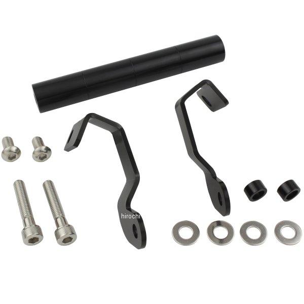 ポッシュ POSH スマートフォンホルダーマウントステー 18年-23年 GSX-R125専用 黒