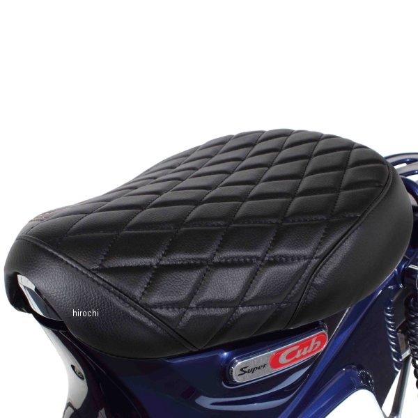 クッションシートカバー ダイヤモンドステッチ スーパーカブC125 ブラック