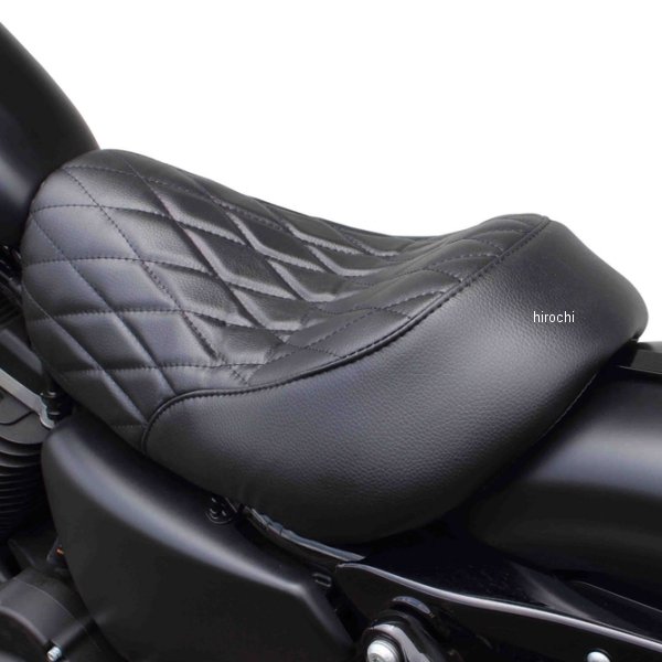 クッションシートカバー ダイヤモンドステッチ 16年-18年 ハーレー スポーツスター883 Iron ブラック
