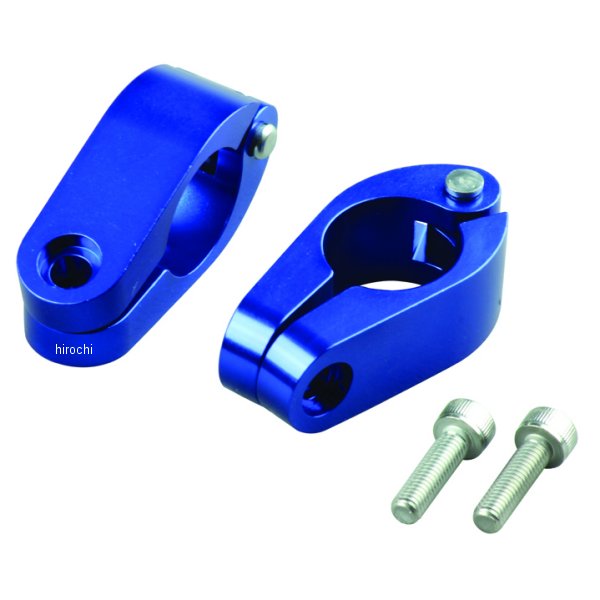 クイックリリースブレース 22.4mmクランプ 2個入り 青