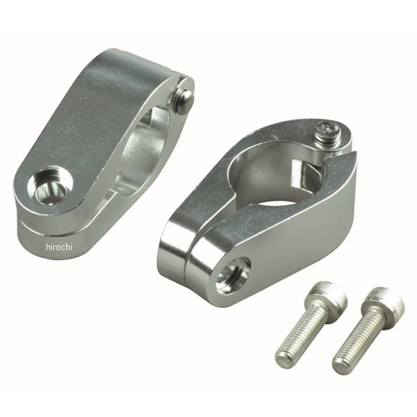 クイックリリースブレース 22.4mmクランプ 2個入り シルバー