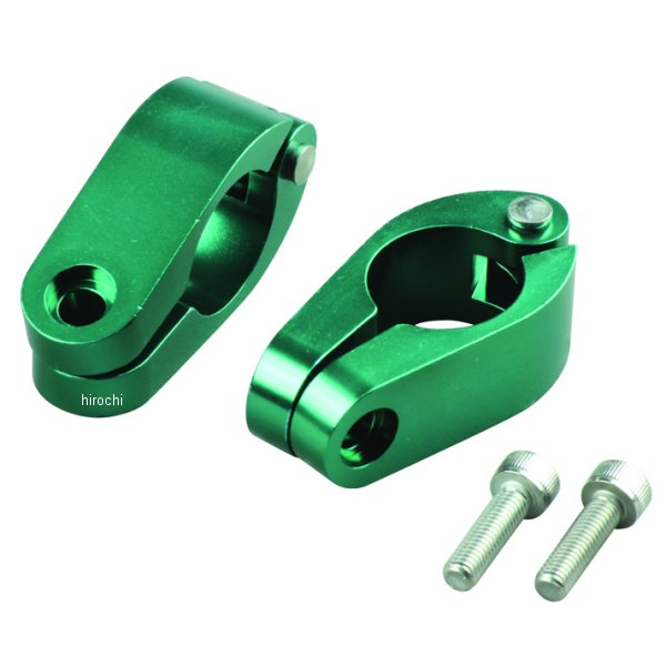 クイックリリースブレース 22.4mmクランプ 2個入り ダークグリーン