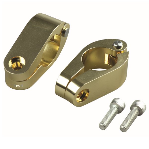 クイックリリースブレース 22.4mmクランプ 2個入り シャンパンゴールド