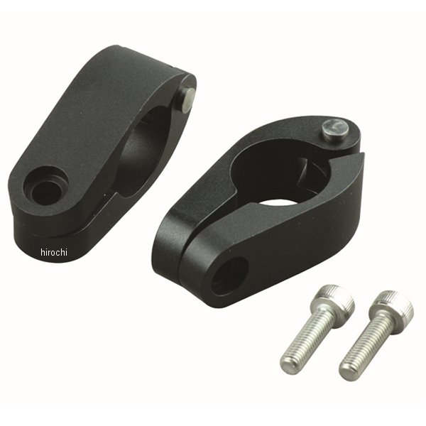 クイックリリースブレース 22.4mmクランプ 2個入り マットブラック