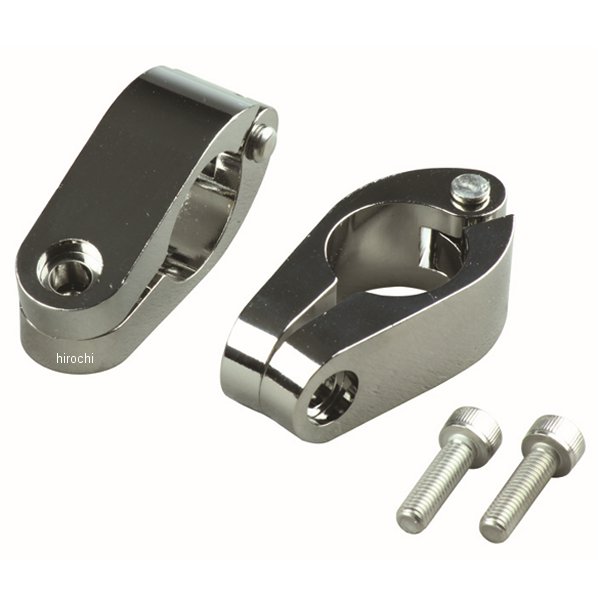 クイックリリースブレース 22.4mmクランプ 2個入り クローム