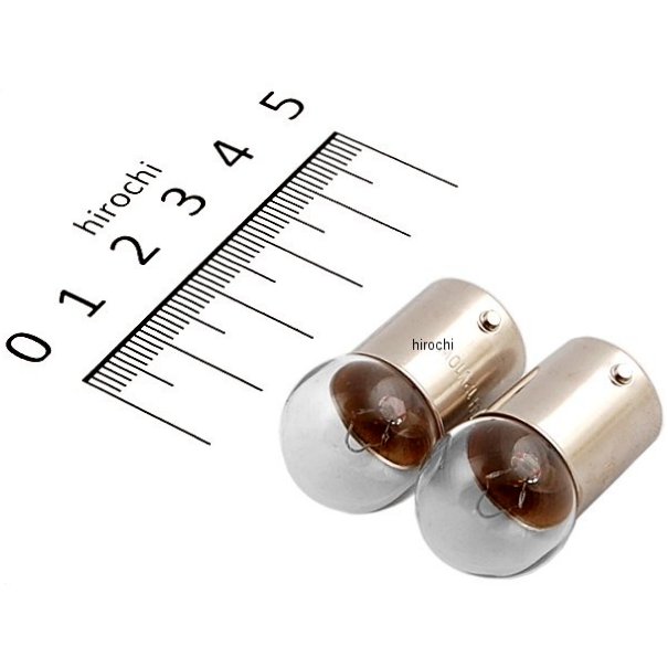 ウインカーバルブ G18型補修用バルブセット 12V10W 2個入り クリア