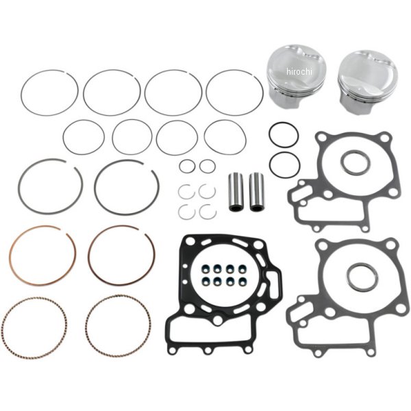 ピストン 82mm 04年-06年 カワサキ KVF 700 ガスケット付き