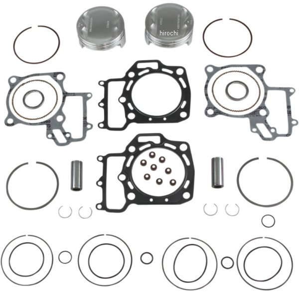 【セール特価】 ピストン +2mmオーバーサイズ 08年-11年 カワサキ KRF 750 ガスケット付き