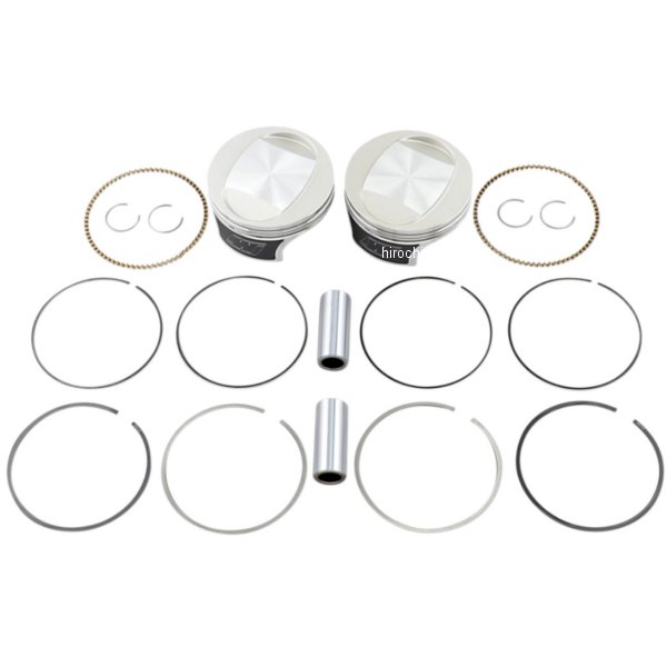 ピストンキット 96-103 Twin Cam 1691cc .010