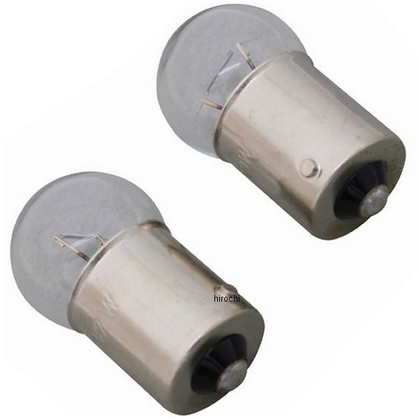 ウインカーバルブ 汎用 12V21W クリアー 2個入り