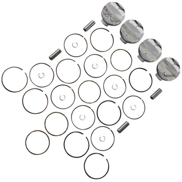 【セール特価】 ピストンキット 75mm 05年-08年 GSX-R1000