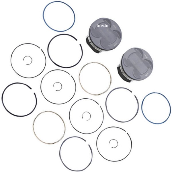 ピストンキット M8 124" +.005