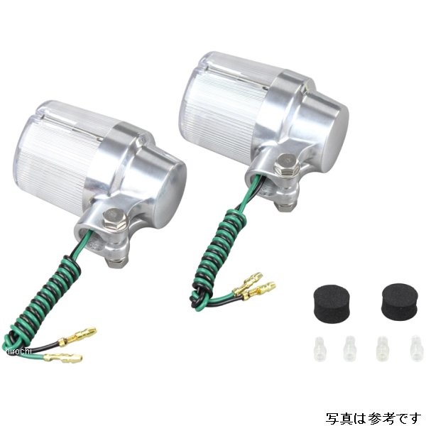 S･B バルブ無し シングル球 2個入り シルバー/クリア