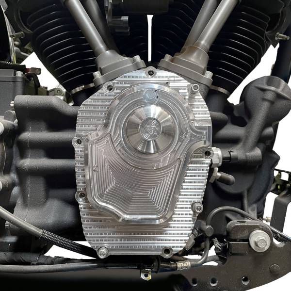 コンプカムカバー Raw M819年-20年 ハーレー FXDR 114 シルバー