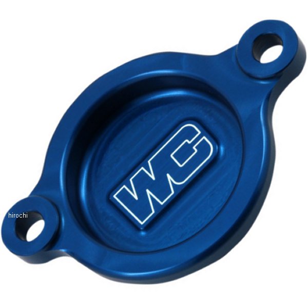 オイルフィルター カバー 18年-22年 CRF250R 青