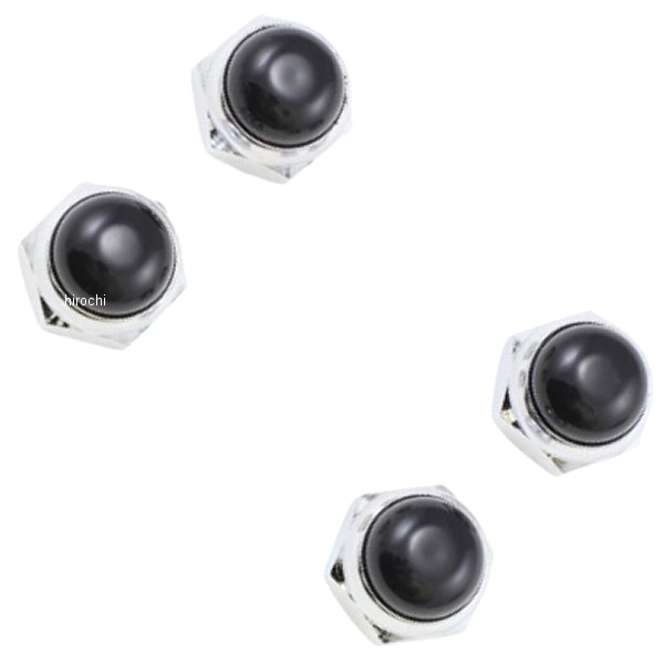 NUT RCKR SHFT 黒 CHR 4PK