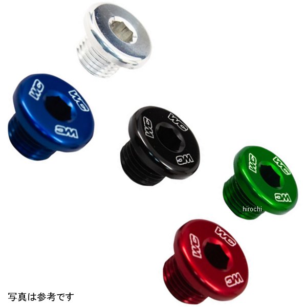 ラジエター ドレン プラグ 19年-20年 CRF450L、CRF450X 黒