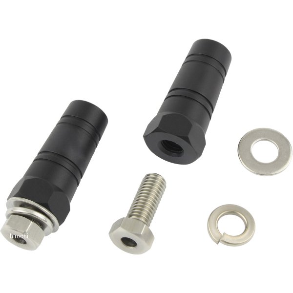 エクステンションステー 40mm M8X20mm ステンレス六角ボルト マットブラック