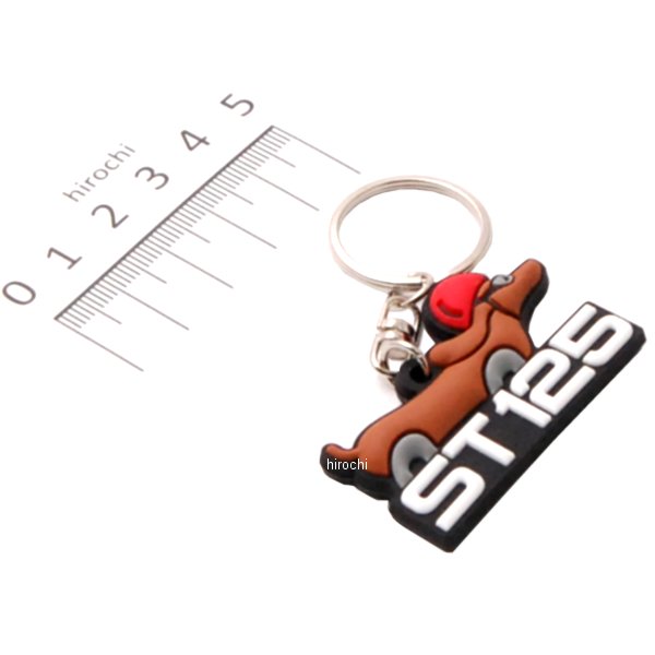 ホンダ純正 PVC ラバーキーホルダー ダックス125 ダックスフンド