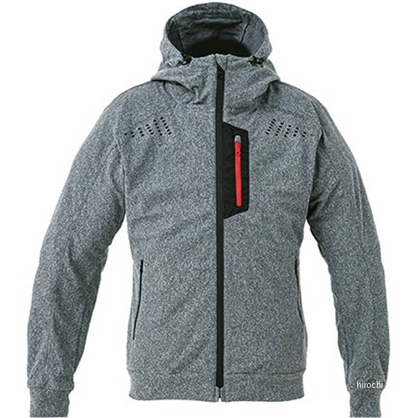 春夏モデル フレキシブルフーディジャケット グレー