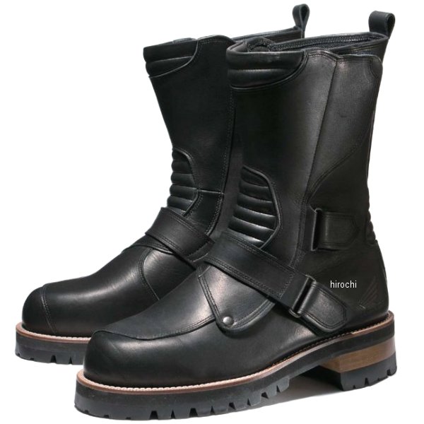 ハイソールミドルブーツ Honda 黒