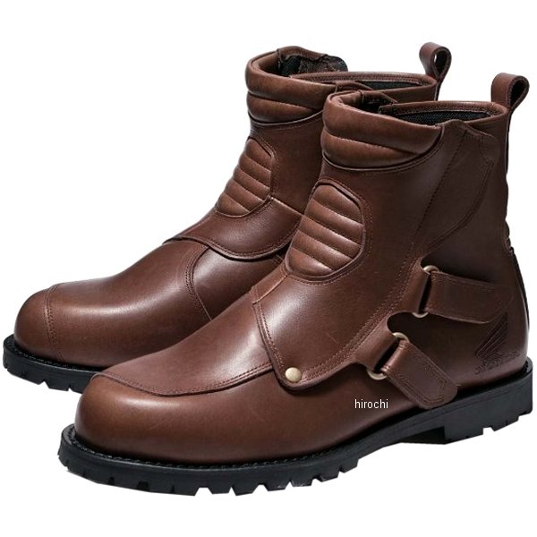 ショートブーツ Honda 茶