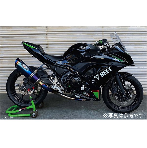 フルエキゾースト ナサートRエボリューション TYPE2 17年以降 Ninja650 チタン