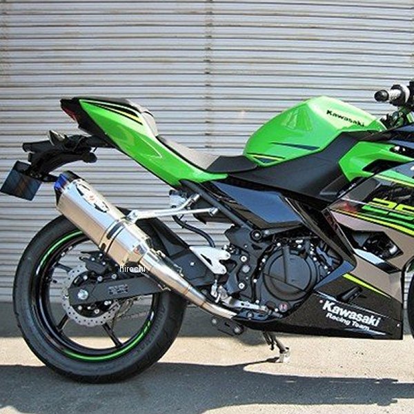 フルエキゾースト ナサートRエボリューション TYPE2 JP250用 18年以降 ニンジャ250 チタン