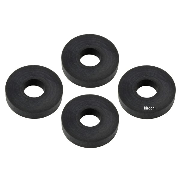 ラバーワッシャーセット 内径8mm 外径20mmx厚さ4mm 4個入り