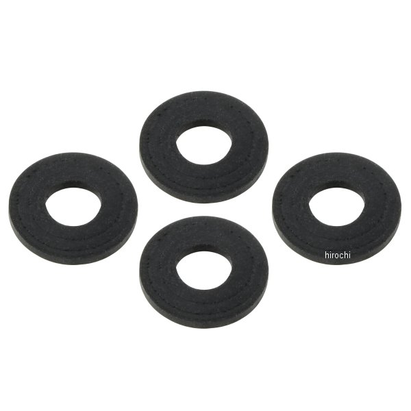 ラバーワッシャーセット 内径4mm 外径10mmx厚さ1mm 4個入り