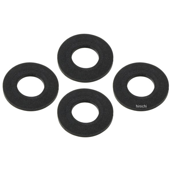 ラバーワッシャーセット 内径6mm 外径13mmx厚さ1mm 4個入り