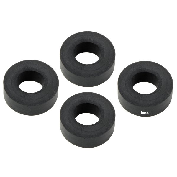 ラバーワッシャーセット 内径6mm 外径12mmx厚さ4mm 4個入り