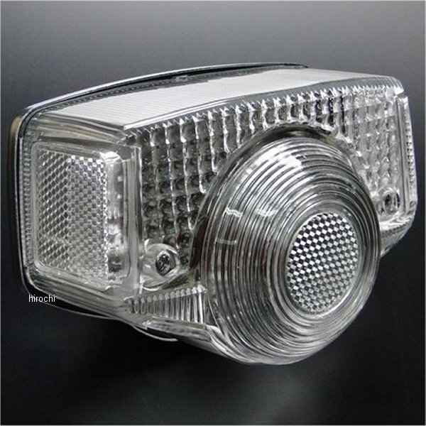 小型テールランプASSY 赤電球付き CB400F、CB750K0～K1 クリア