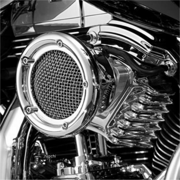 エアクリーナー Velociraptor 91年-06年 XL クローム