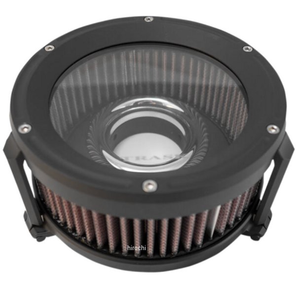 エアクリーナー Assault 01年-17年 Twin Cam 黒(つや消し)