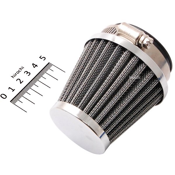 クランプオン ポッド エアフィルター 汎用 48mm