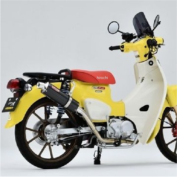 SPEC-Aマフラー UP-TYPE カーボン フルエキゾースト 22年- スーパーカブ110 チタン アップタイプ