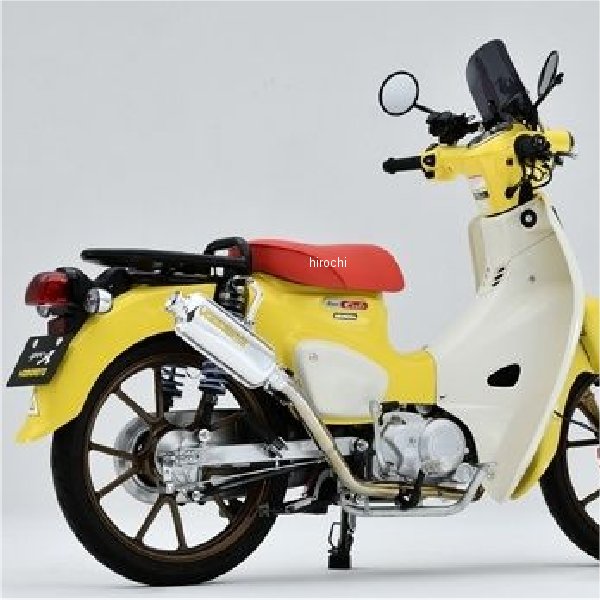 SPEC-Aマフラー UP-TYPE アルミプレス フルエキゾースト 22年- スーパーカブ110 チタン アップタイプ