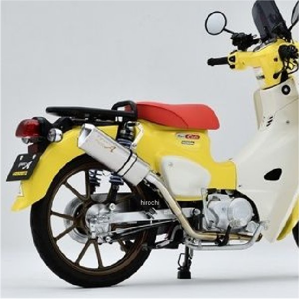 SPEC-Aマフラー UP-TYPE TYPE-SA フルエキゾースト 22年- スーパーカブ110 チタン アップタイプ