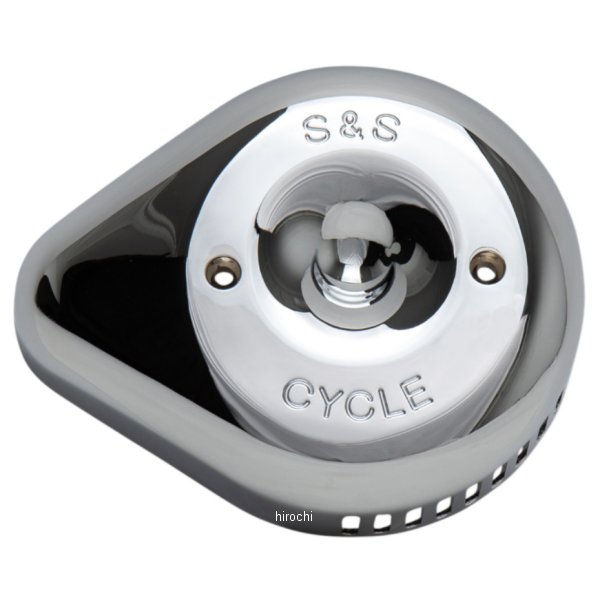 ステルスエア クリーナー用カバー Slasher ティアドロップ クローム