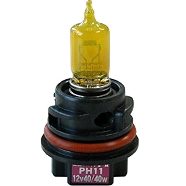 ヘッドライトバルブ PH-11 12V40/40W S2 イエローマックス