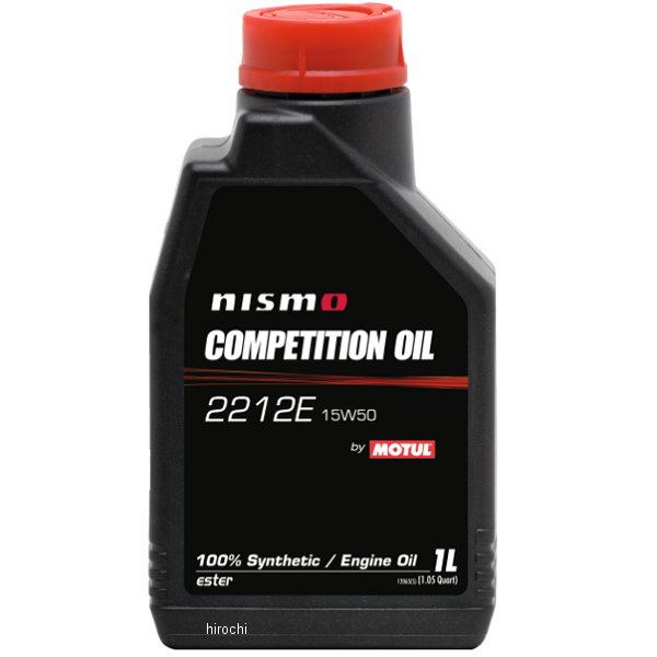 NISMO コンペティション 2212E 100%化学合成 4輪用エンジンオイル 15W-50 1リットル