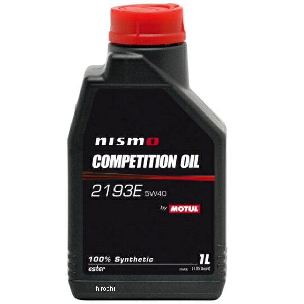 NISMO コンペティション 2193E 100%化学合成 4輪用エンジンオイル 5W-40 1リットル