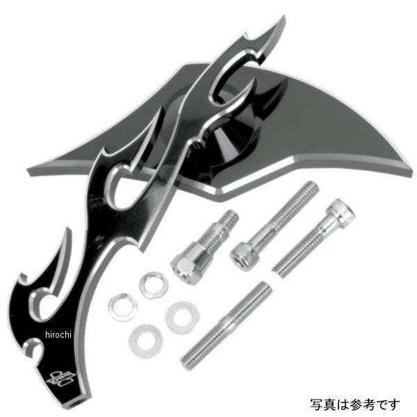 ミラー フレイム黒