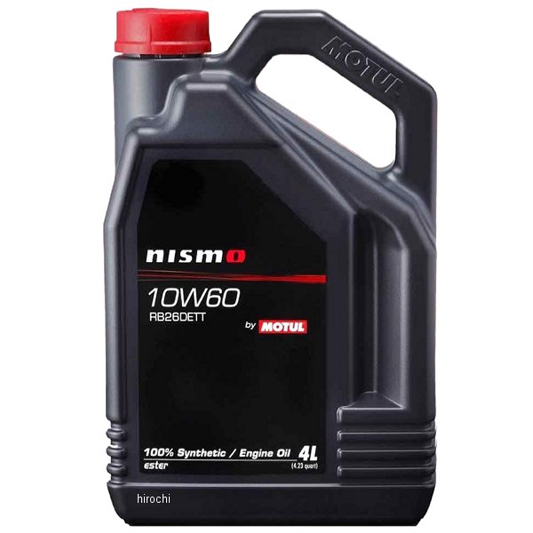 NISMO RB26DETT 100%化学合成 4輪用エンジンオイル 10W-60 4リットル
