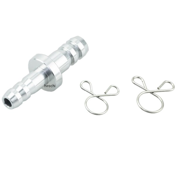 ホース変換ジョイント 5mm-6mm シルバー