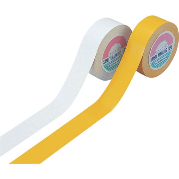 ラインテープ 白 RTW-5B 50mm幅×10m エンビ 屋内用