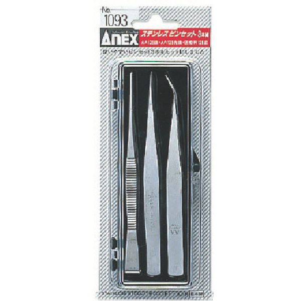 774-0441  ピンセット3本組