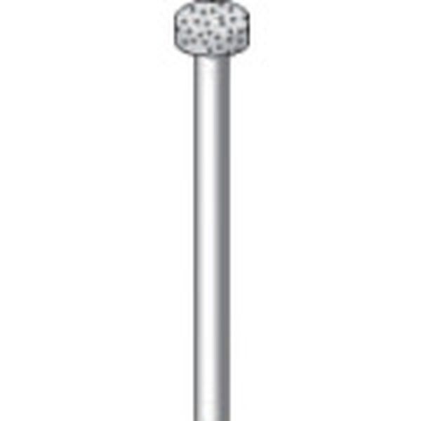 電着ダイヤモンドバー(5本入)粒度140 平 刃径3.5mm刃長0.9mm